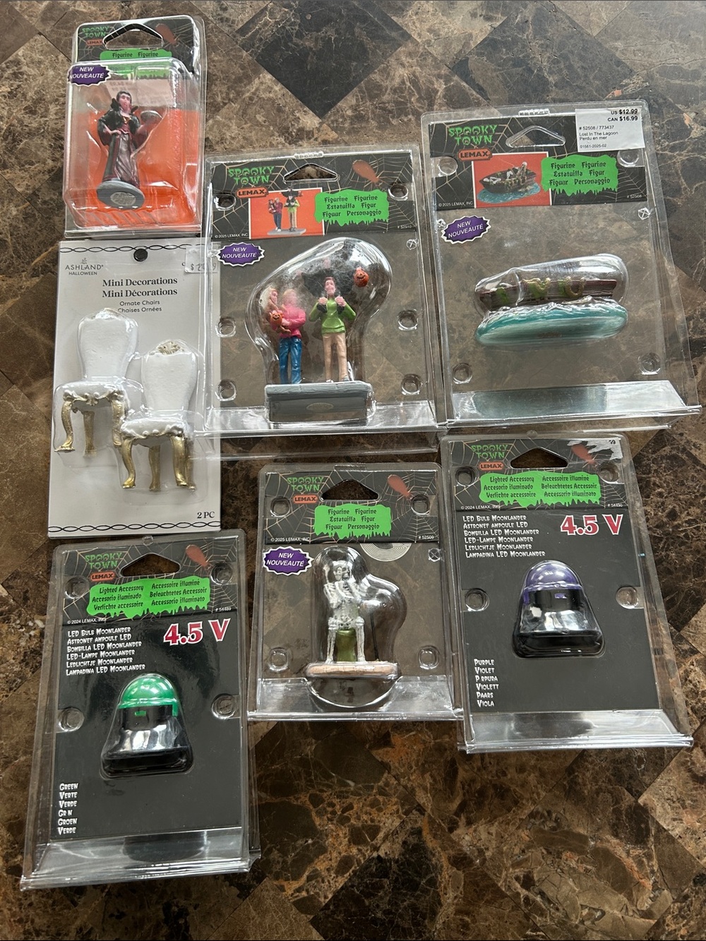 NWT 🆕 Bundle of Lemax Collectible Halloween Figurines